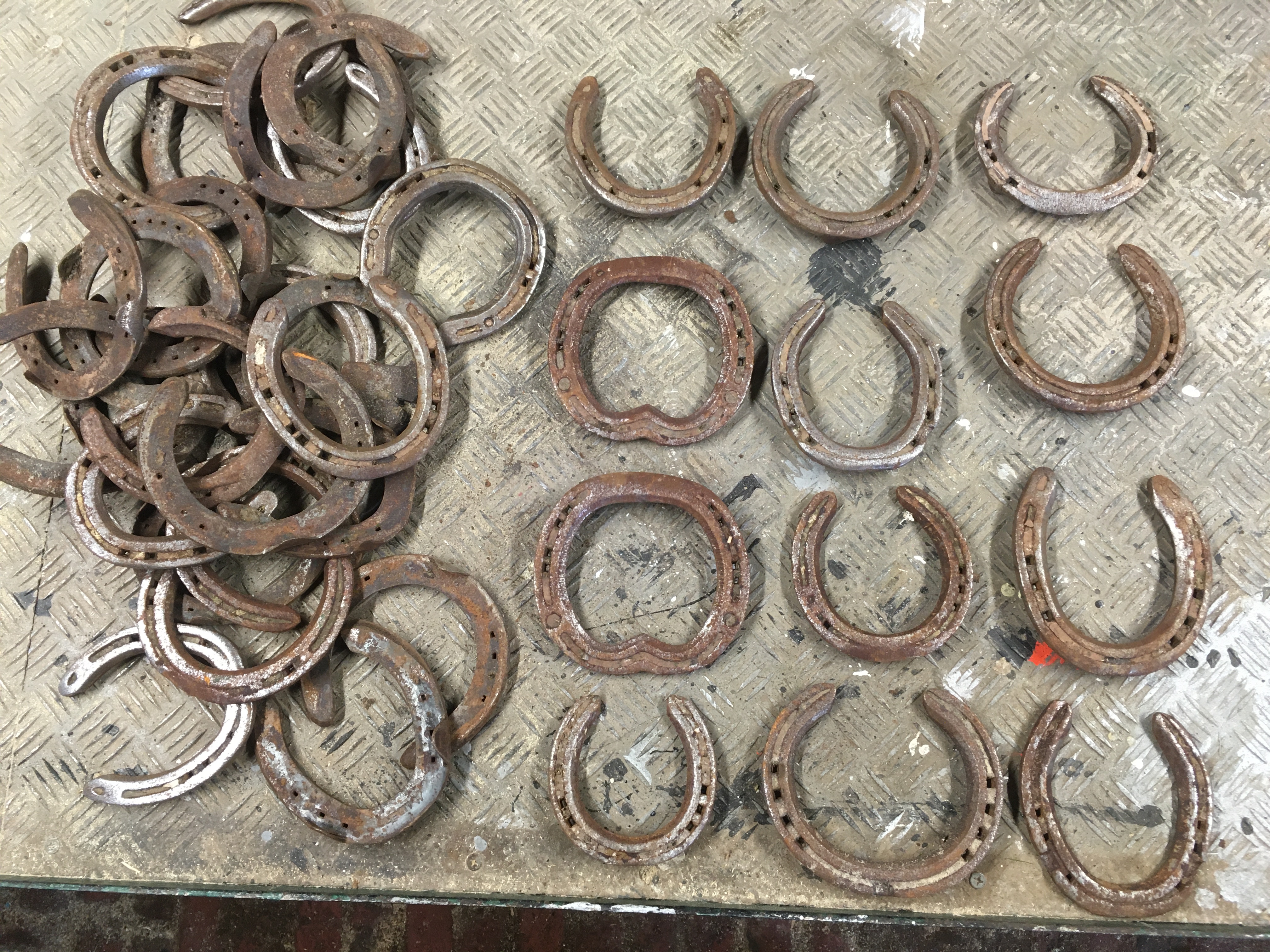 Selection of horseshoes