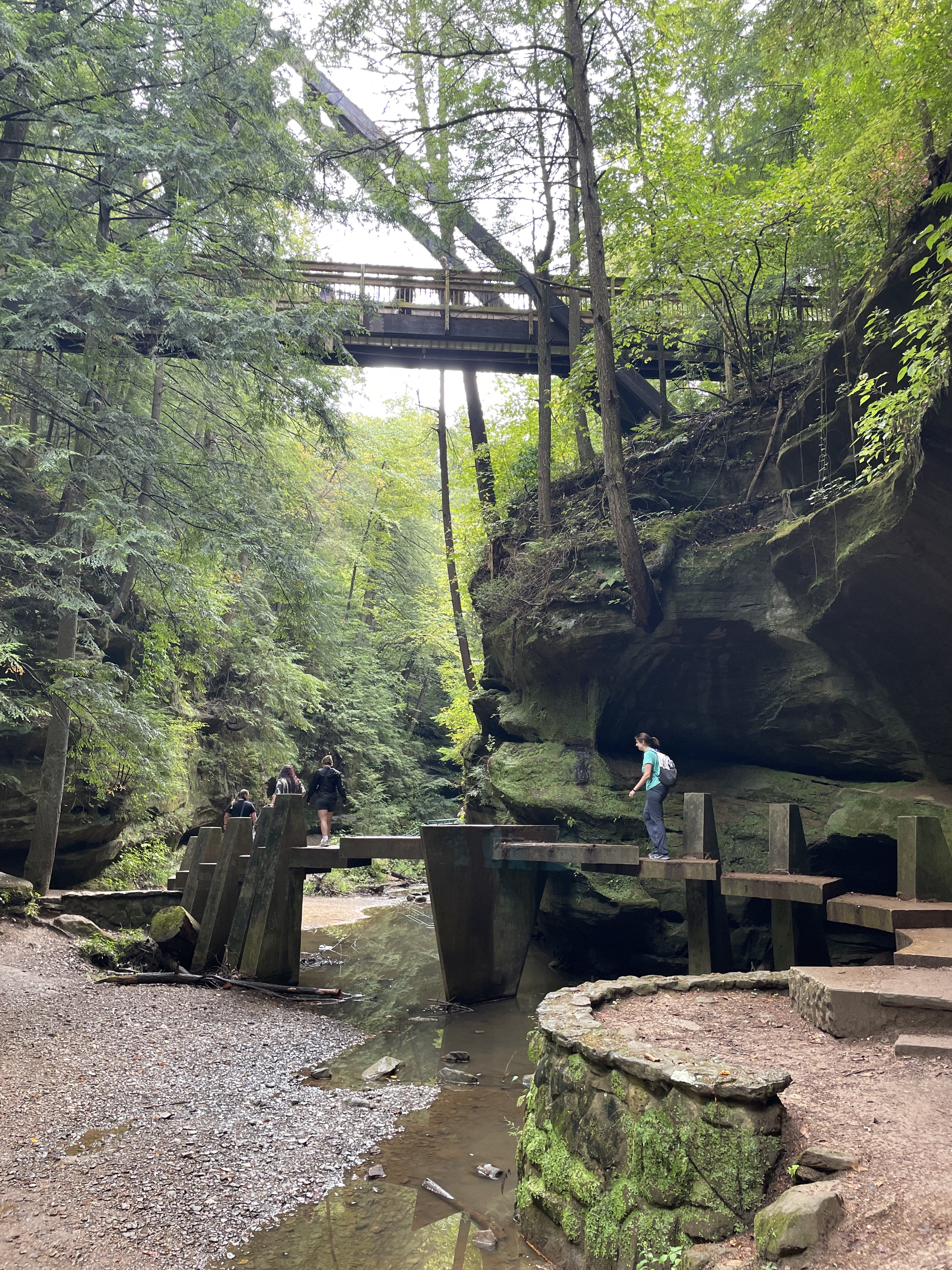 The gorge by Old Man's Cave. tbh, I'd live here too