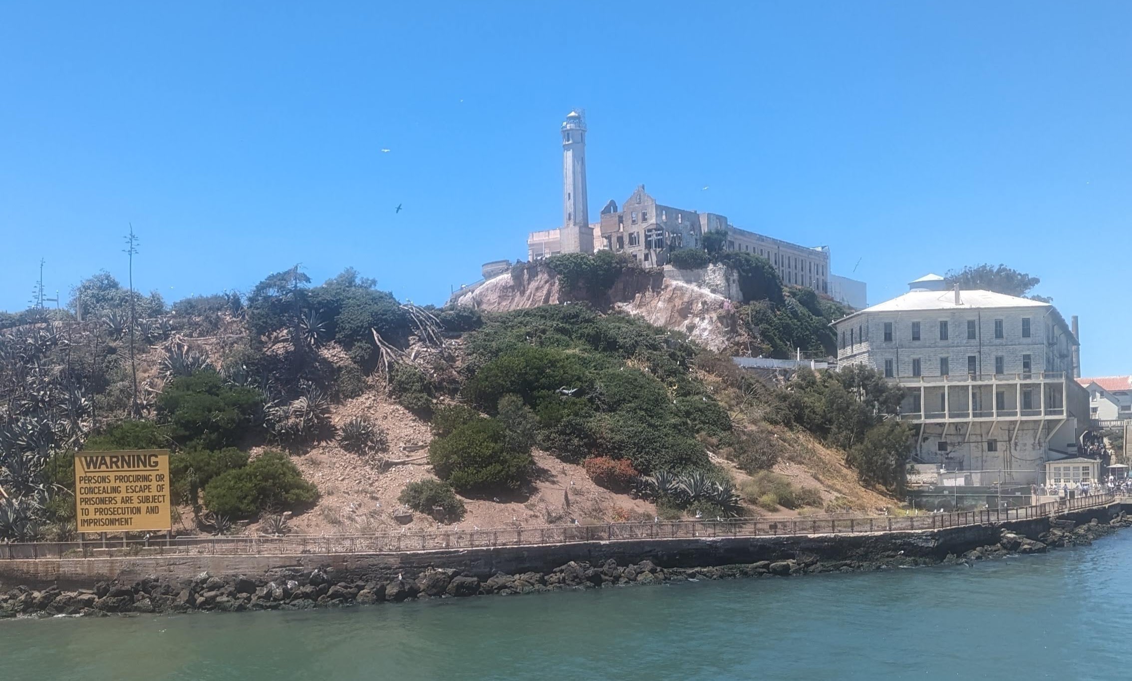 Alcatraz Island: Actually a pretty nice place for a prison IMO