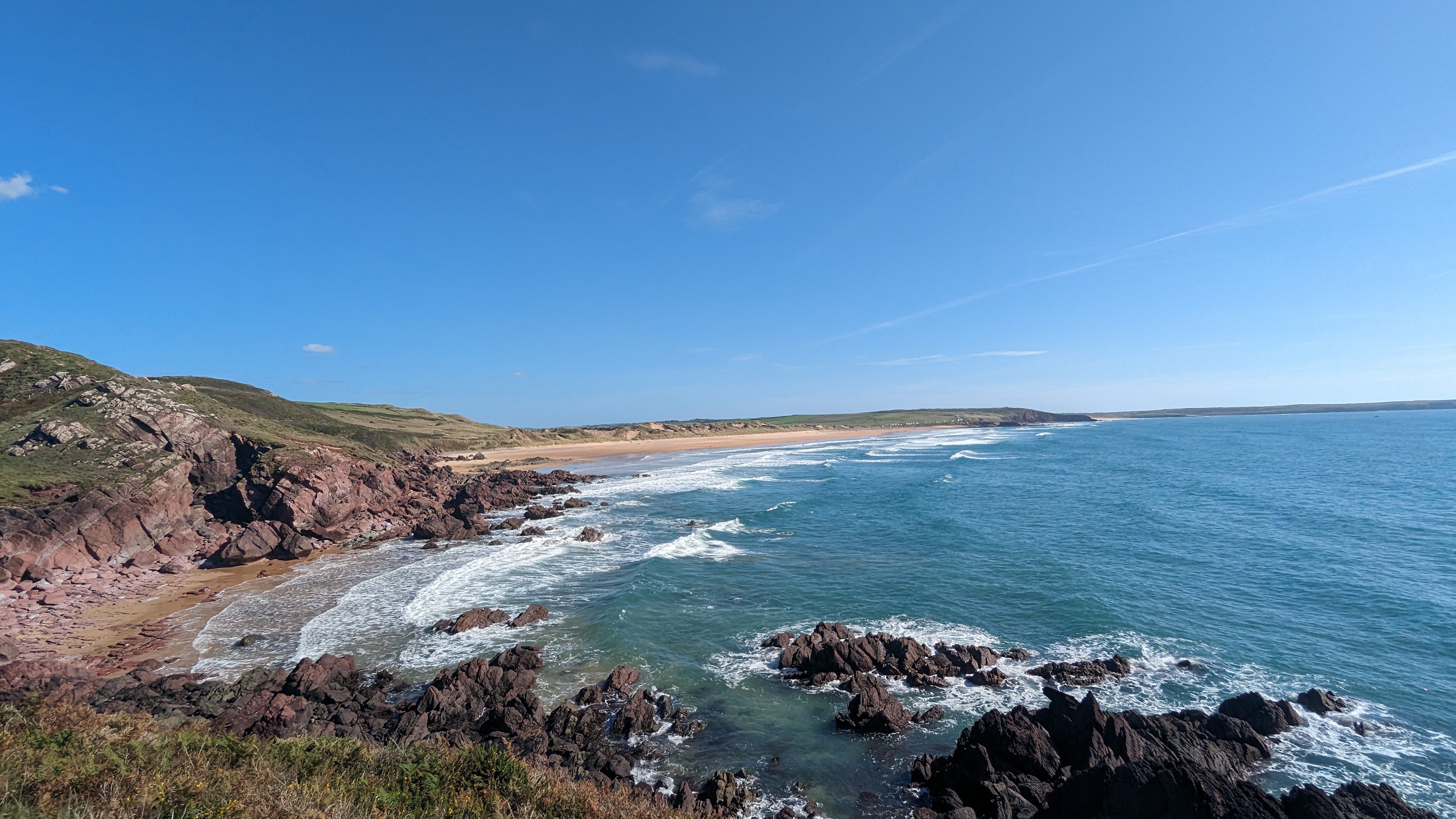 Freshwater West beach, Wales (where Dobby the elf was buried)
