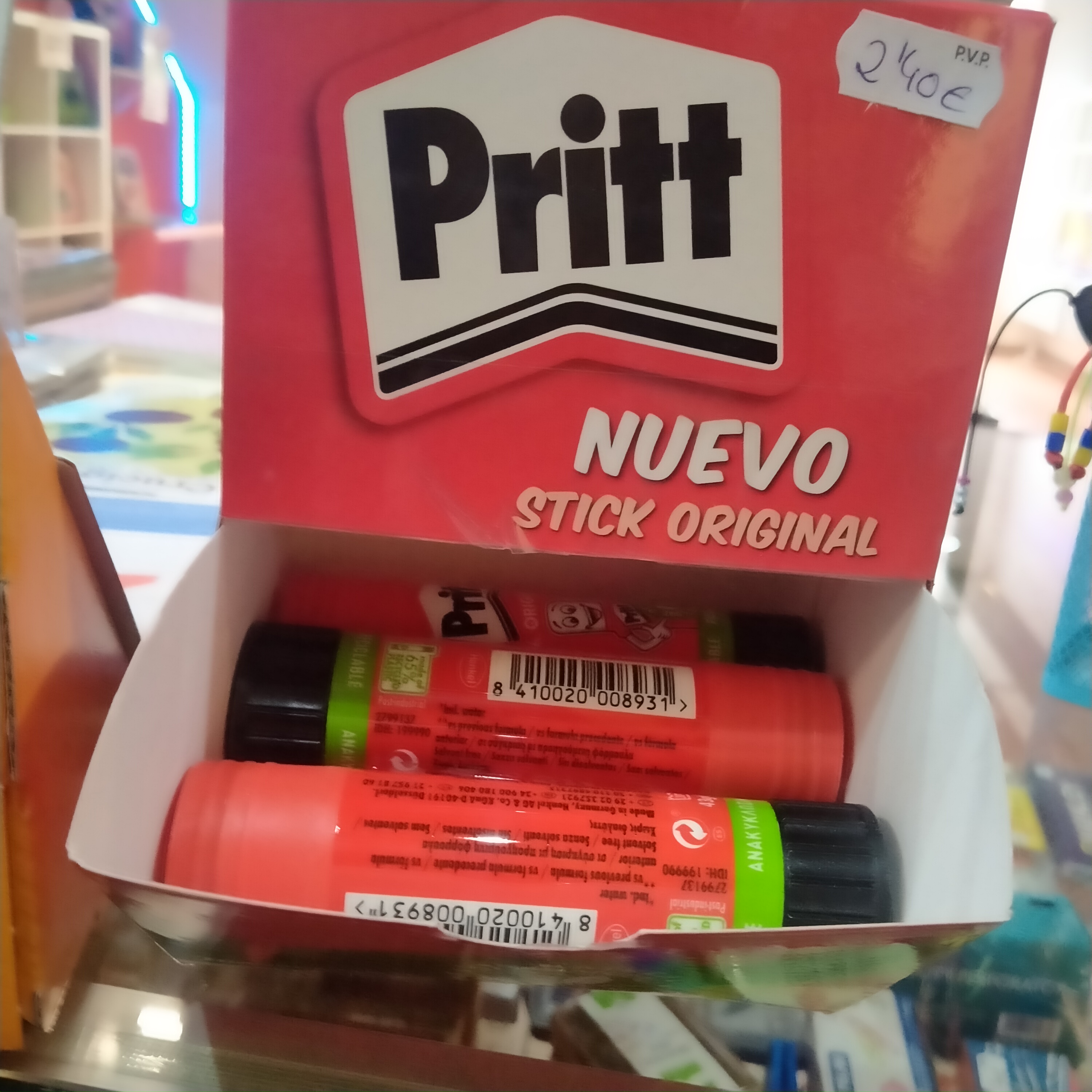 Pegamento Barra grande  