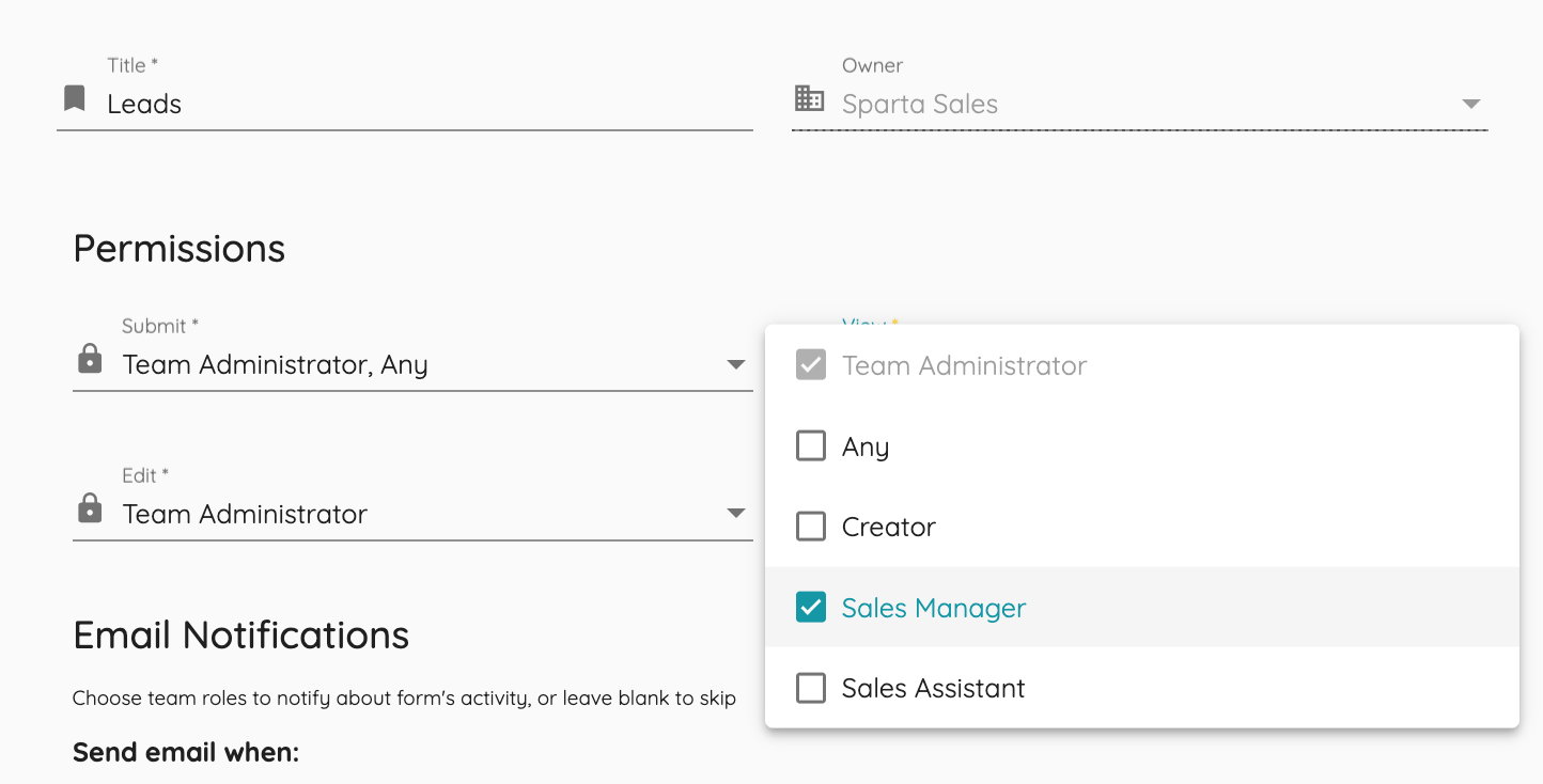 Document Permissions