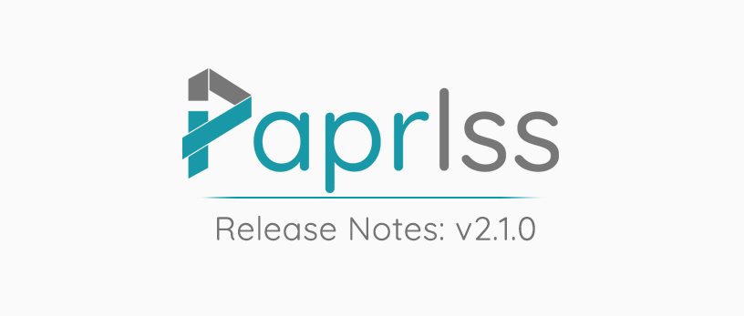 Release Notes - v2.1.0