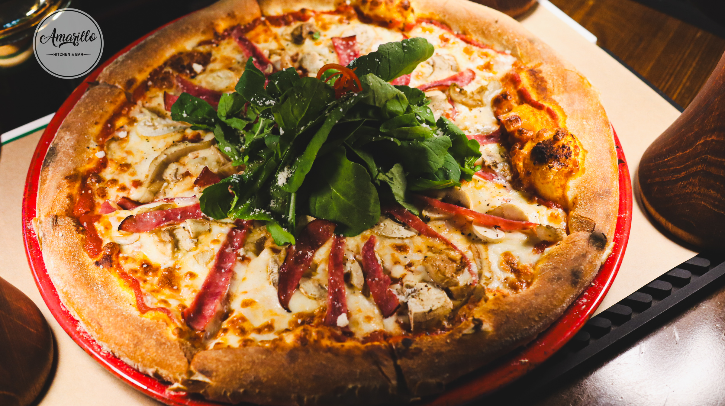 🍕 Smoked Meat & Truffle Pizza