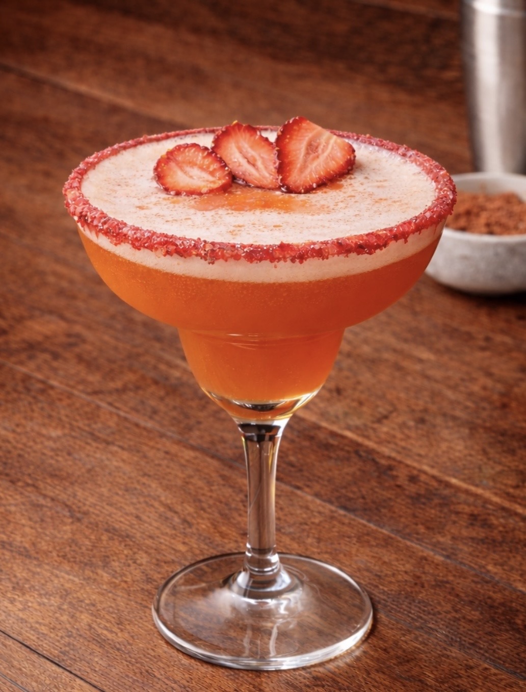 Strawberry Aperol Margarita