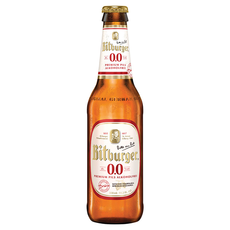 Bitburger Non-Alcoholic Beer 33 cl