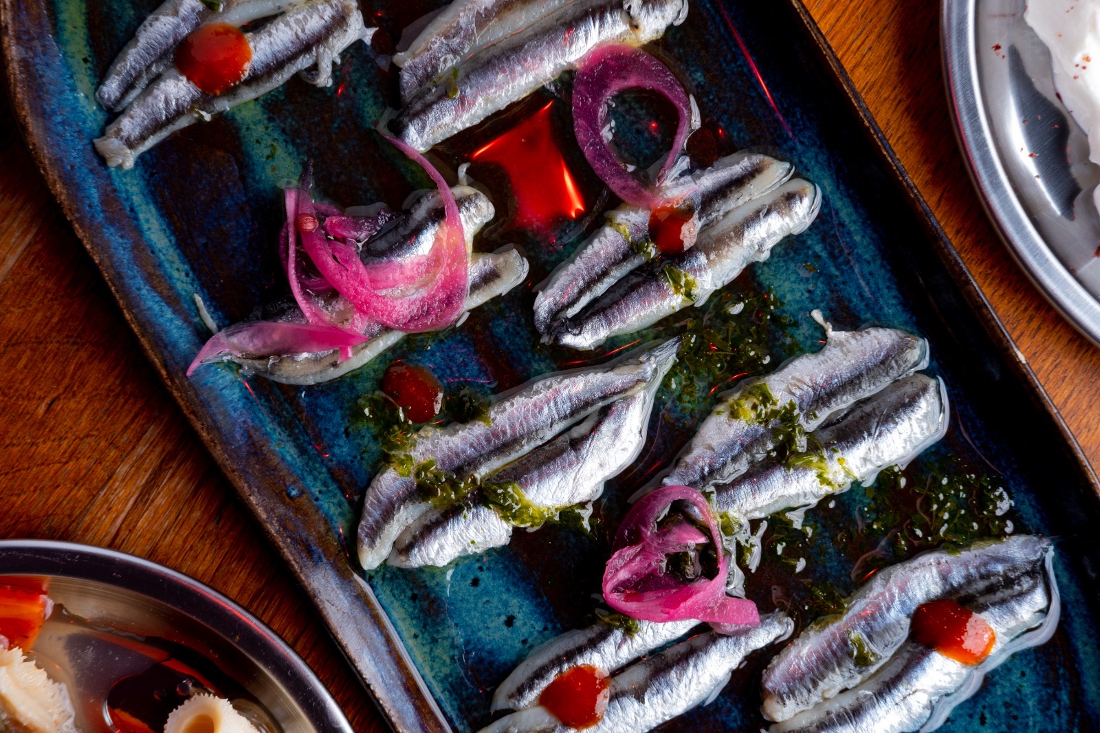 Salt-cured sardines