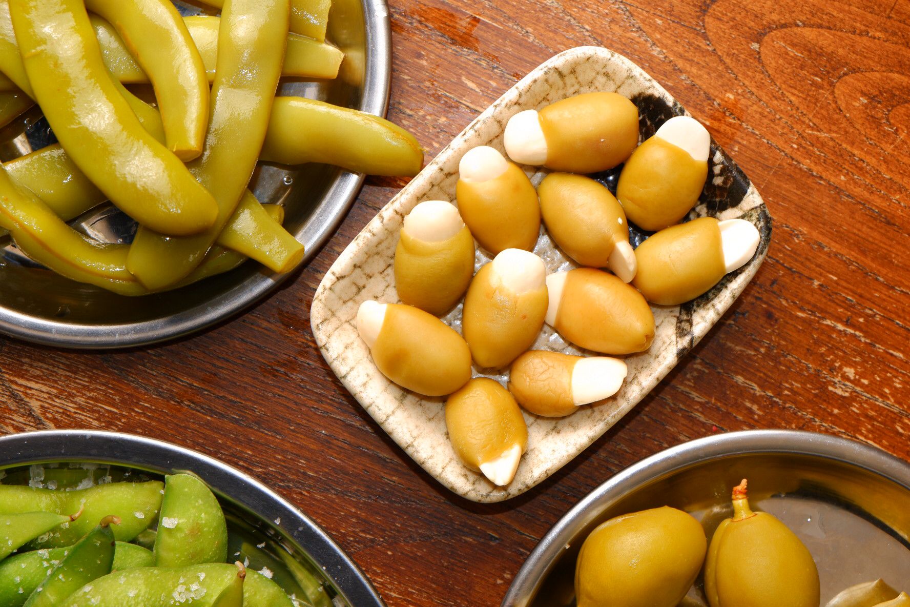 Olives with Almonds