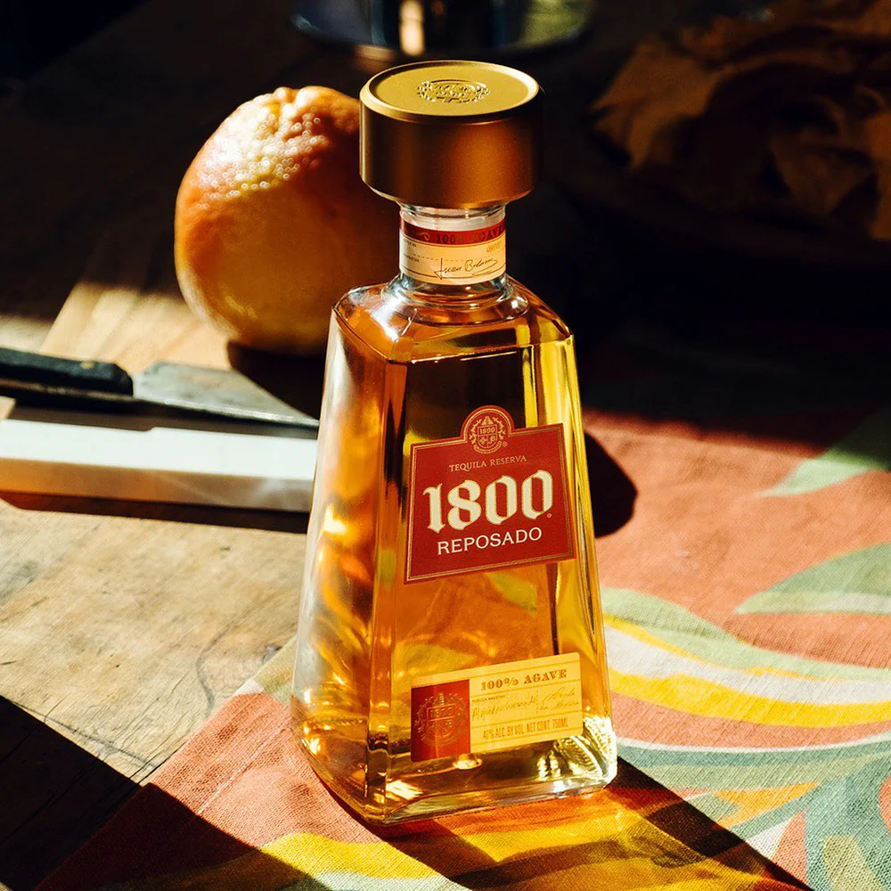 1800 Reposado tequila, 70 cl