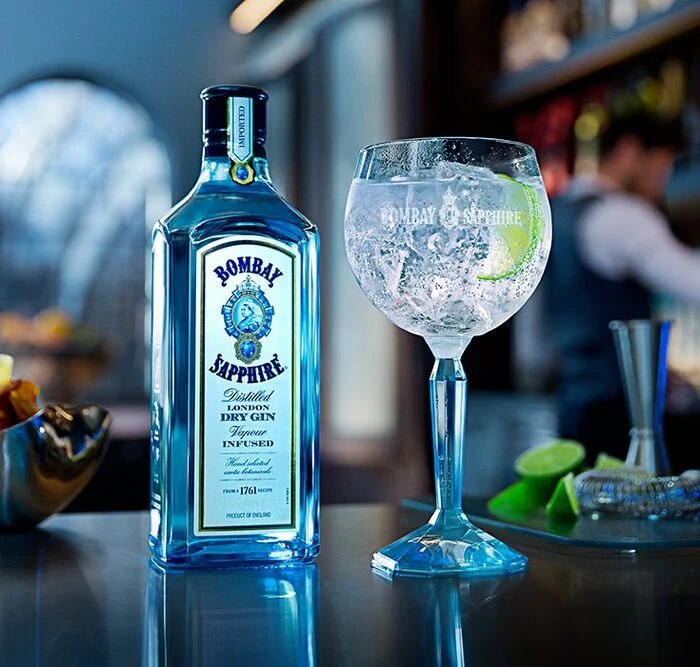 Bombay gin, 70 cl bottle