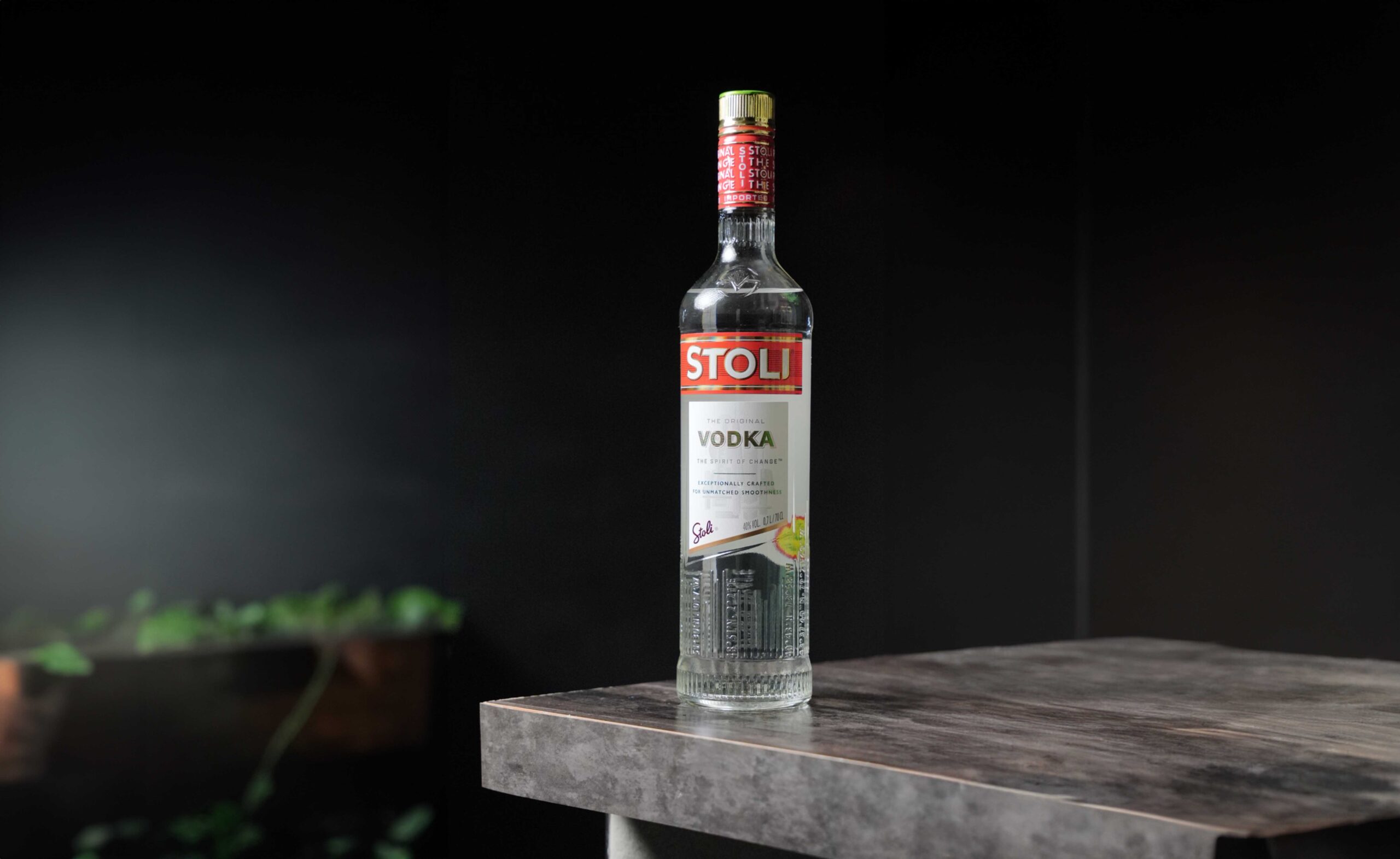 Stoli single vodka