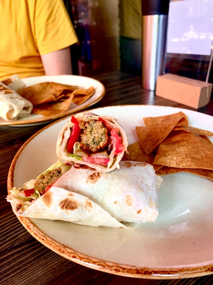 Falafel wrap