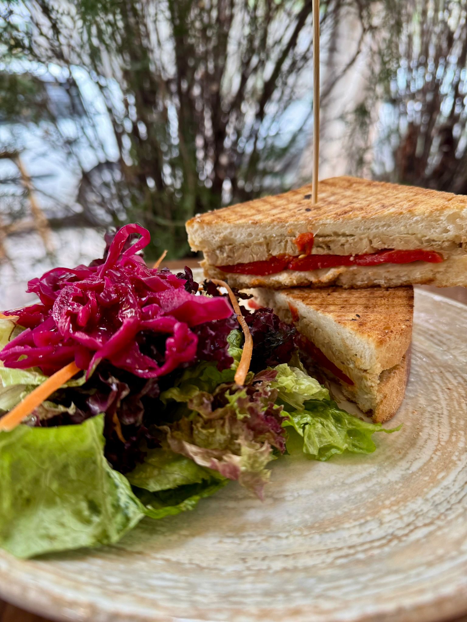 Tempeh toast