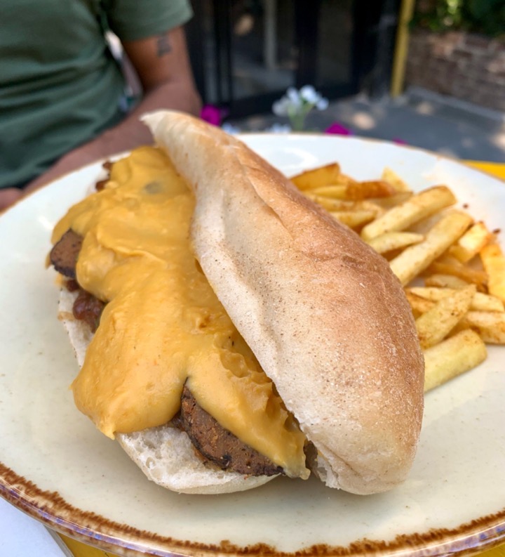 Cheesesteak sandwich