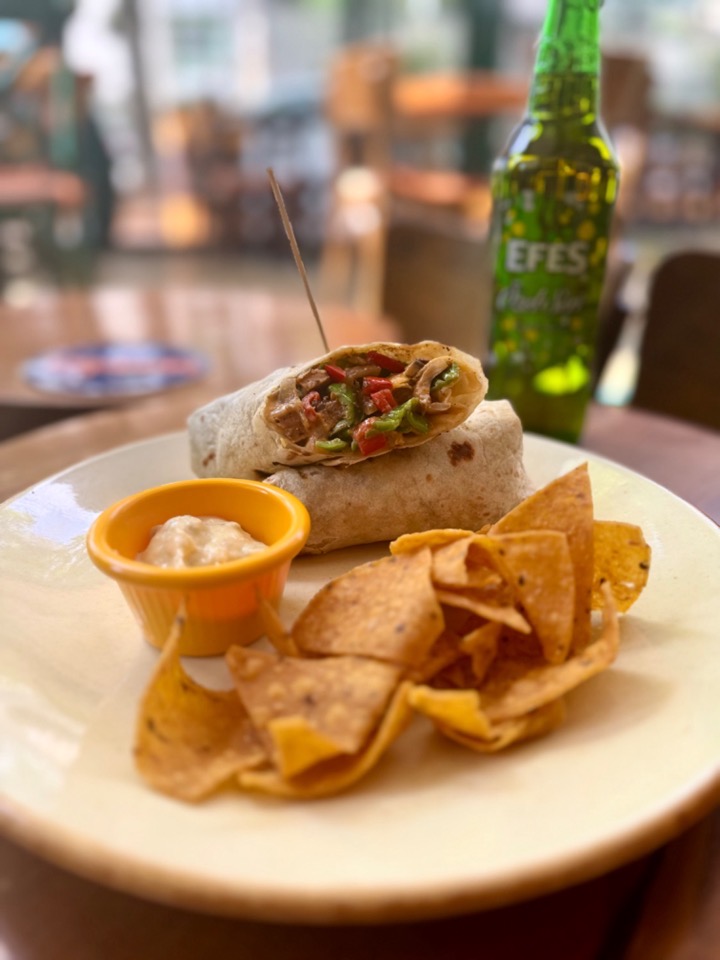 Seitan wrap