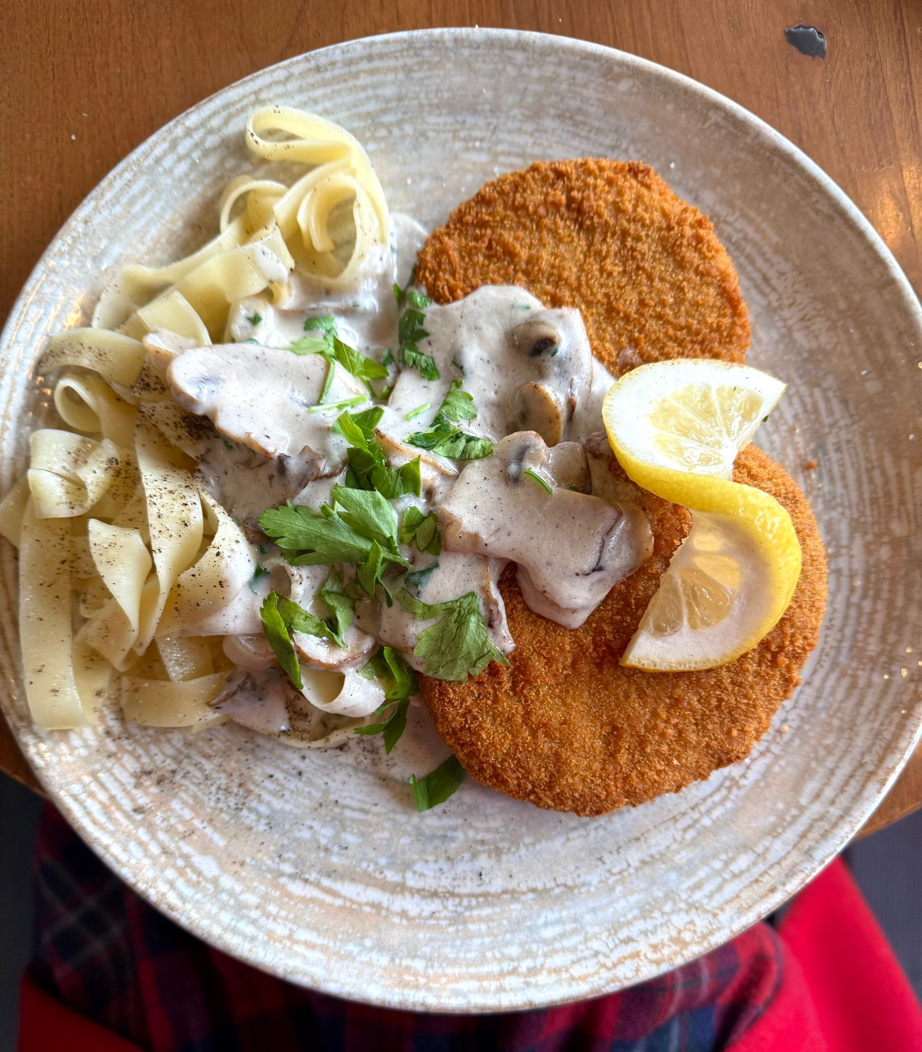 Schnitzel Plate – Single Schnitzel