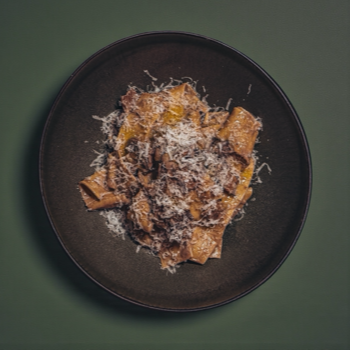 Pappardelle with Mushrooms