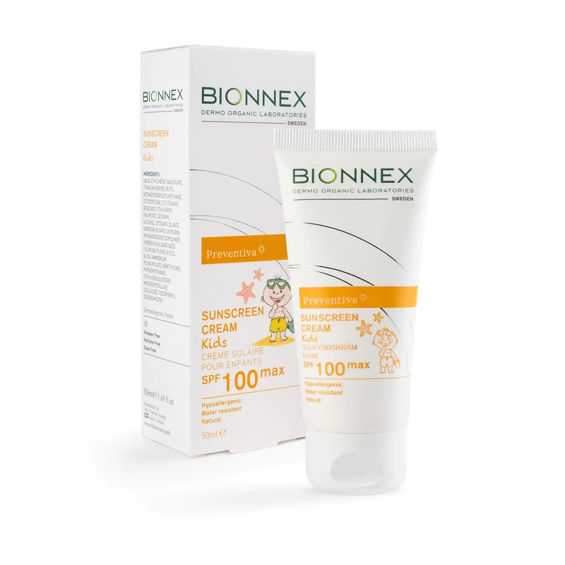 Photo de BIONNEX Preventiva Crème Solaire Pour Enfants SPF100 Max 50 ml - Dermocosmétique