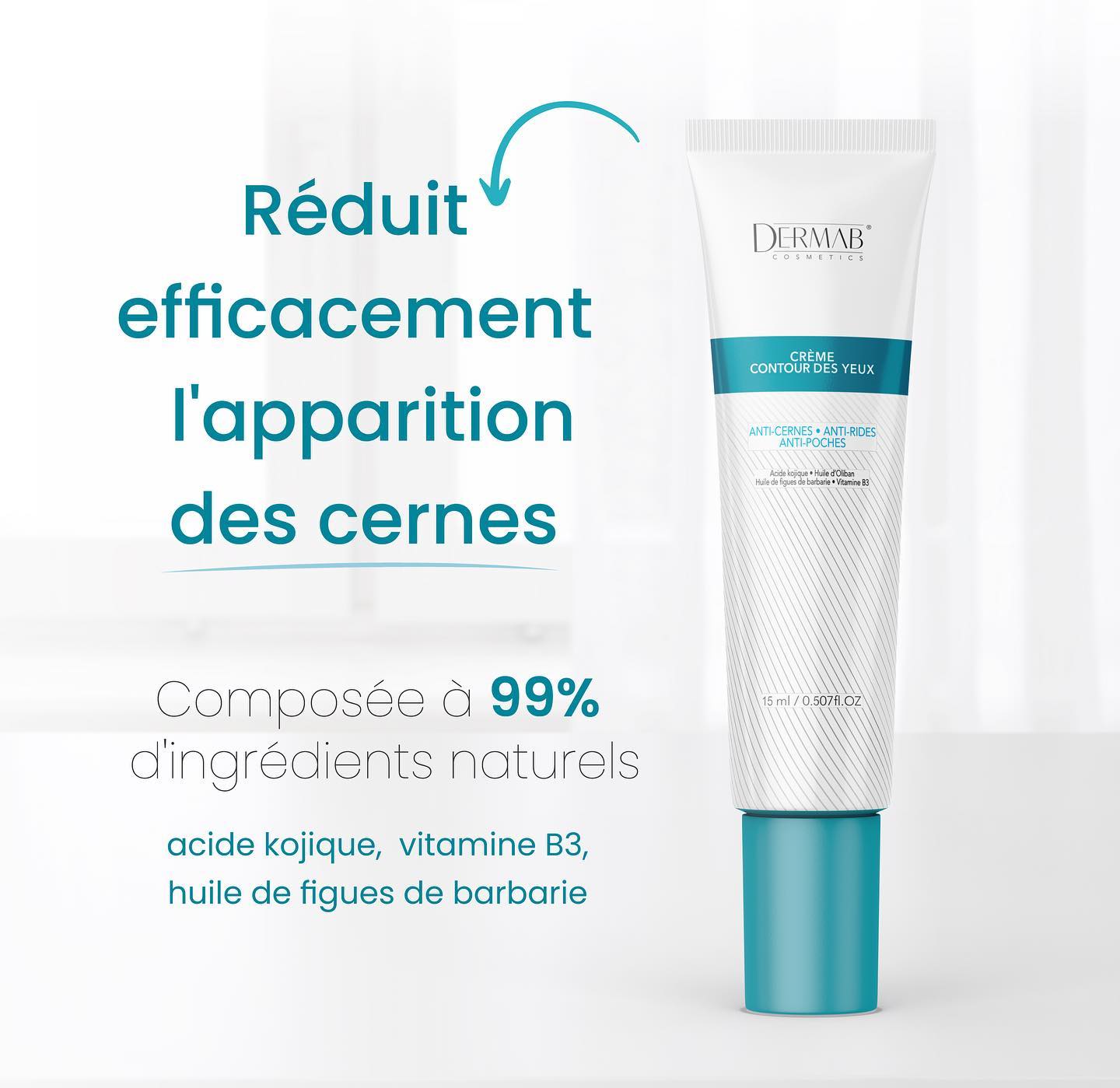 DERMAB CREME CONTOUR DES YEUX 15ML - Image 1