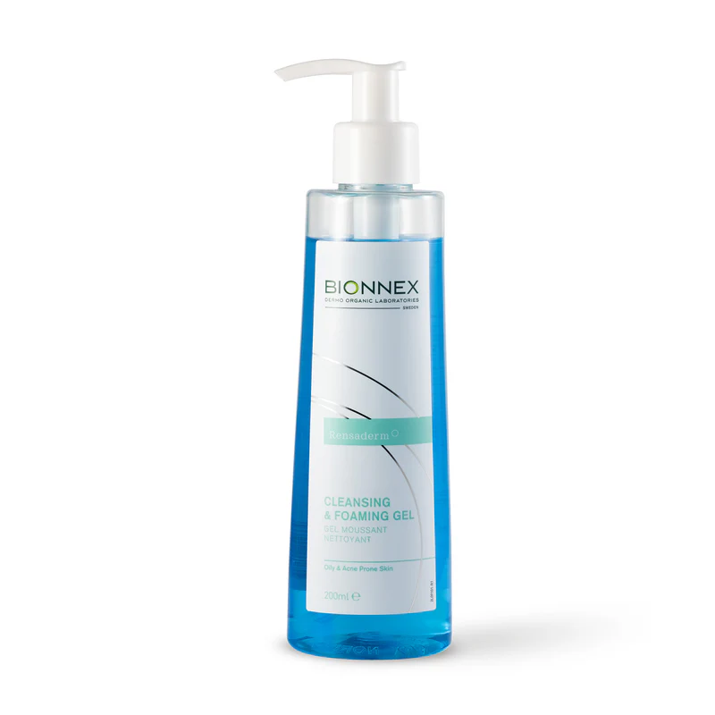 Photo de BIONNEX GEL NETTOYANT ET MOUSSANT POUR PEAUX GRASSES ET ATENDANCE ACNÉIQUE 200ML - Dermocosmétique