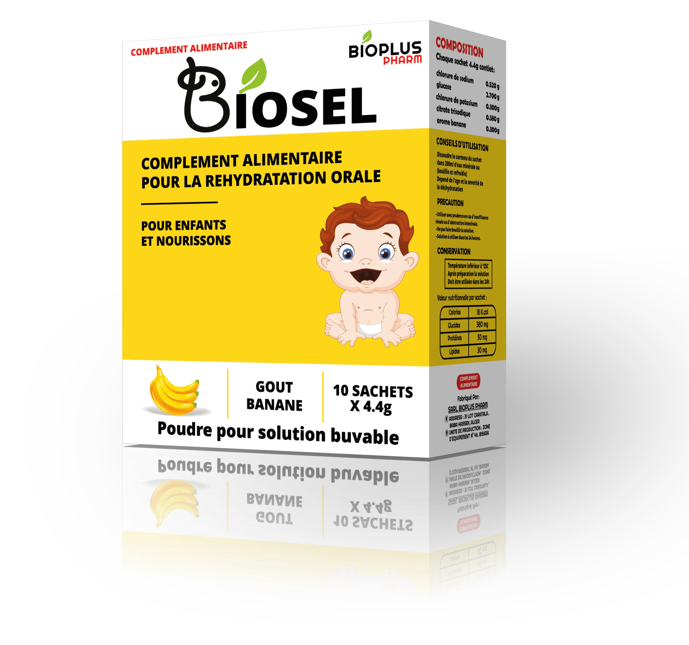 Photo de BIOSEL 10 SACHETS X 4.4G - Complément Alimentaire