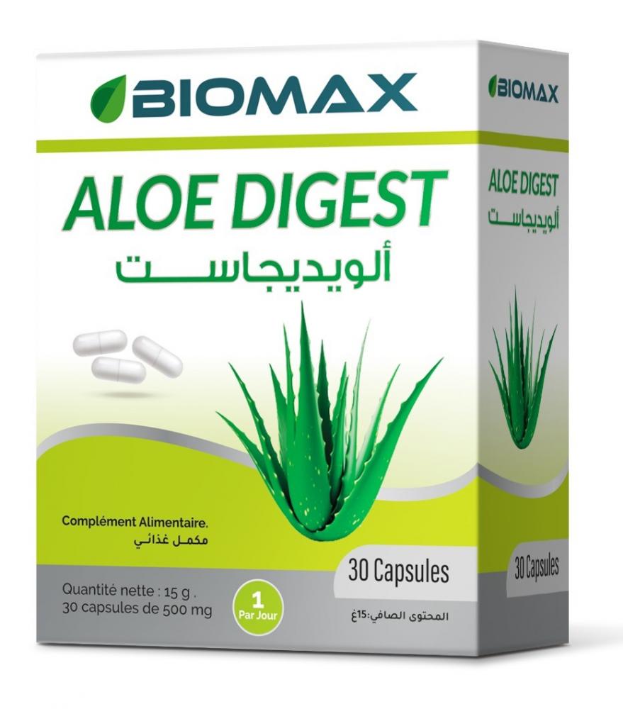 Photo de BIOMAX ALOE DIGEST 30C  - Complément Alimentaire