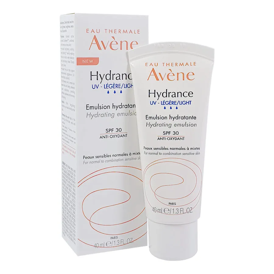 Photo de AVÈNE HYDRANCE UV LÉGÈRE ÉMULSION HYDRATANTE SPF30 - Dermocosmétique