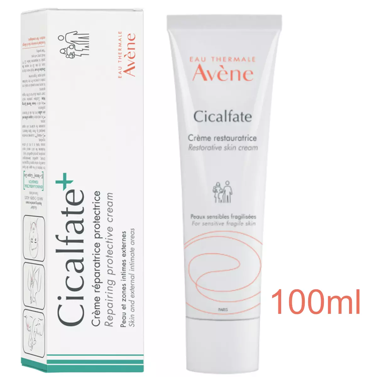 AVENE CICALFATE+ CRÈME RÉPARATRICE PROTECTRICE 100ml