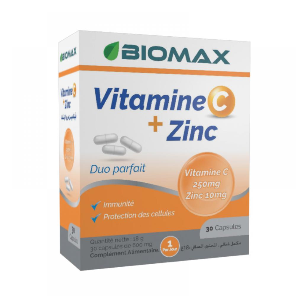 BIOMAX Vitamine C + Zinc 30C