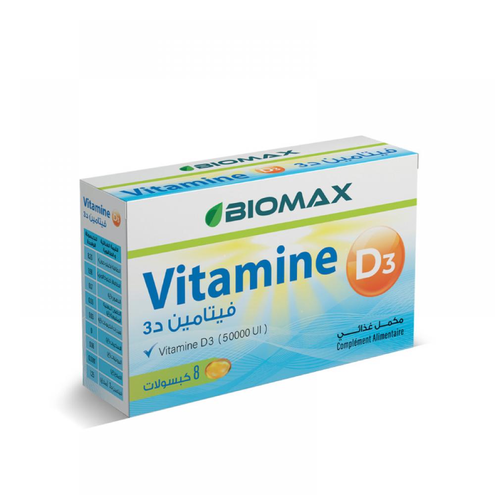 Photo de BIOMAX Vitamine D3 8C - Complément Alimentaire