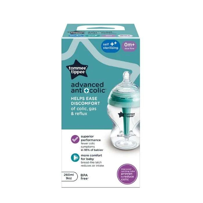 Tommee Tippee Biberon Anti-Colique Décoré — 260 ml