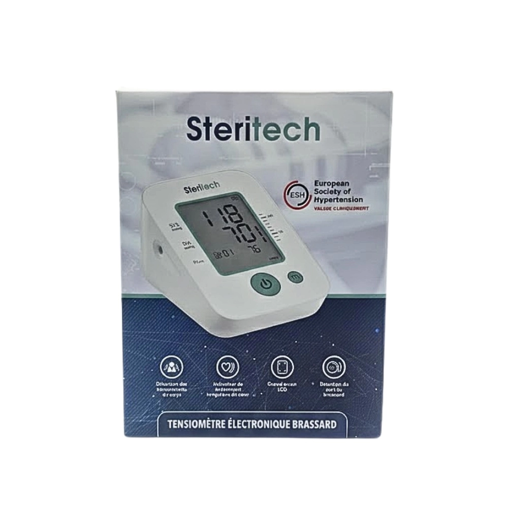 Tensiomètre électrique Steritech brassard