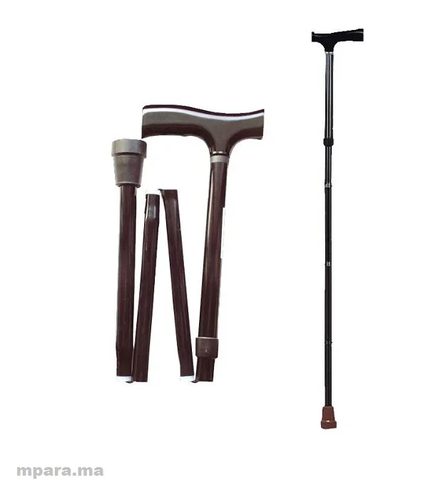 Canne 3e Âge Pliable 3 Pieds