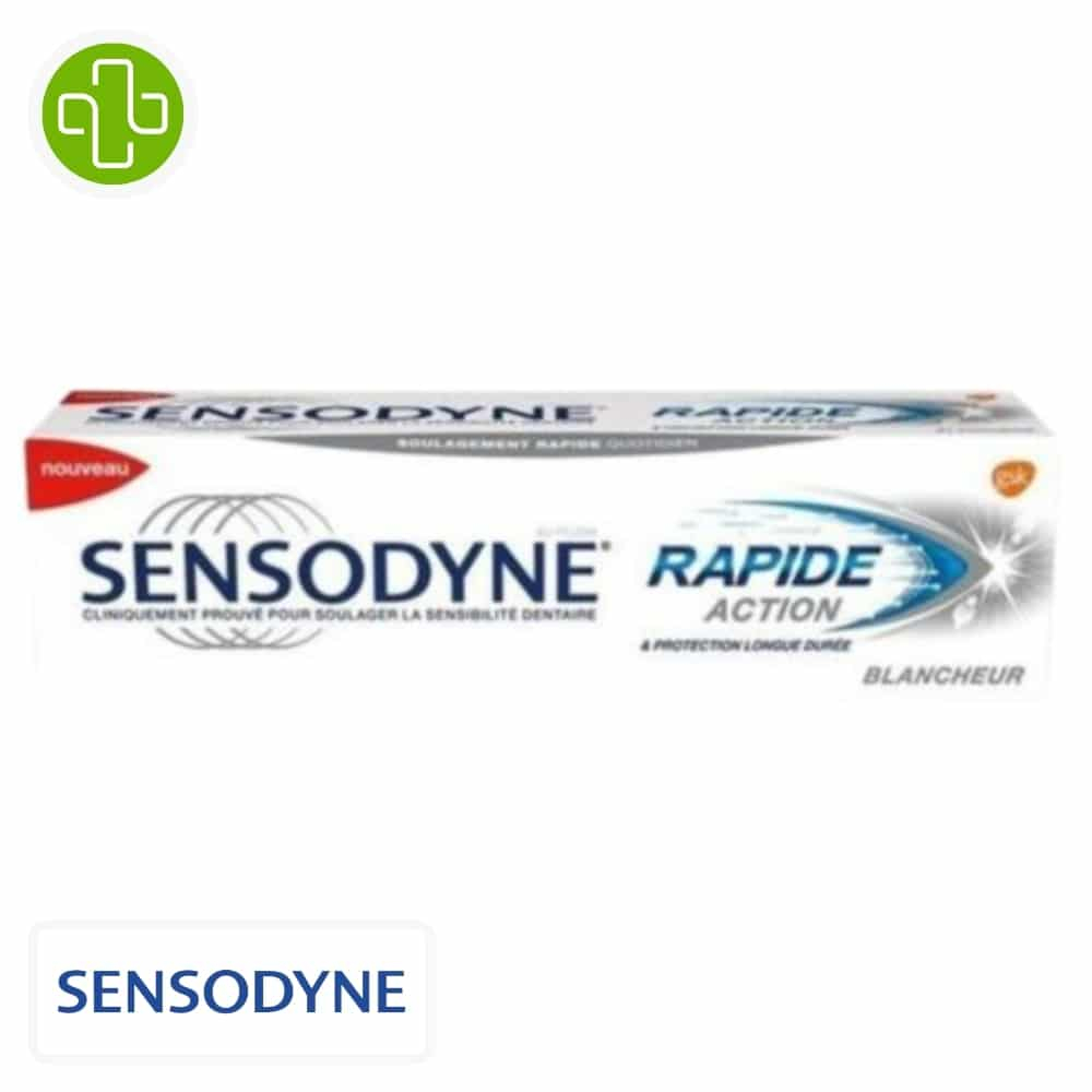 Sensodyne Rapide Action Blancheur — 75 ml