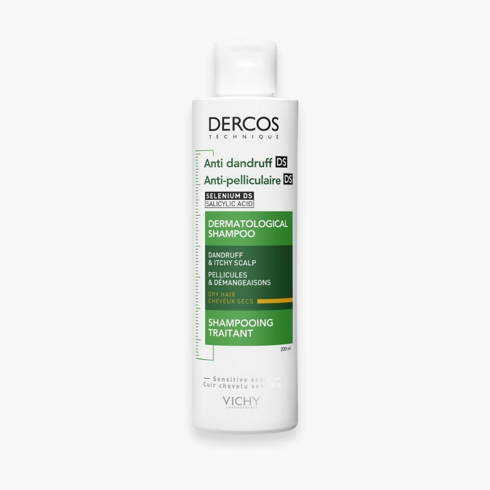 Vichy Dercos Shampooing Anti-Pelliculaire Cheveux Secs — 200 ml