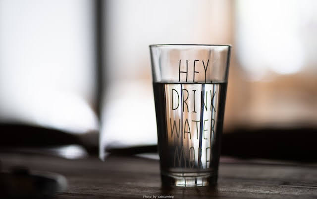glass of water