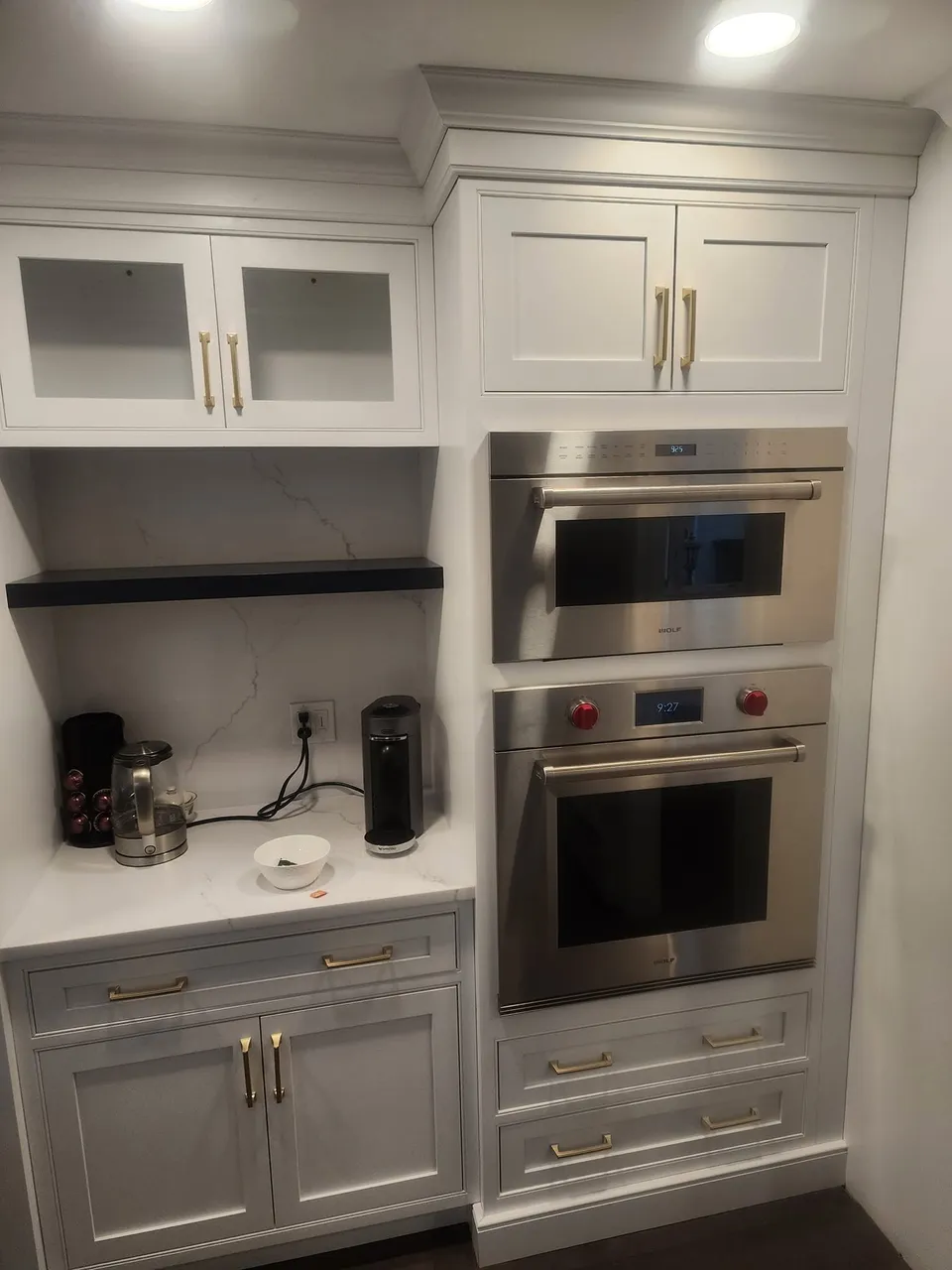 Kitchen remodel with dark island: Parisi Home Improvement kitchen project, photo 3