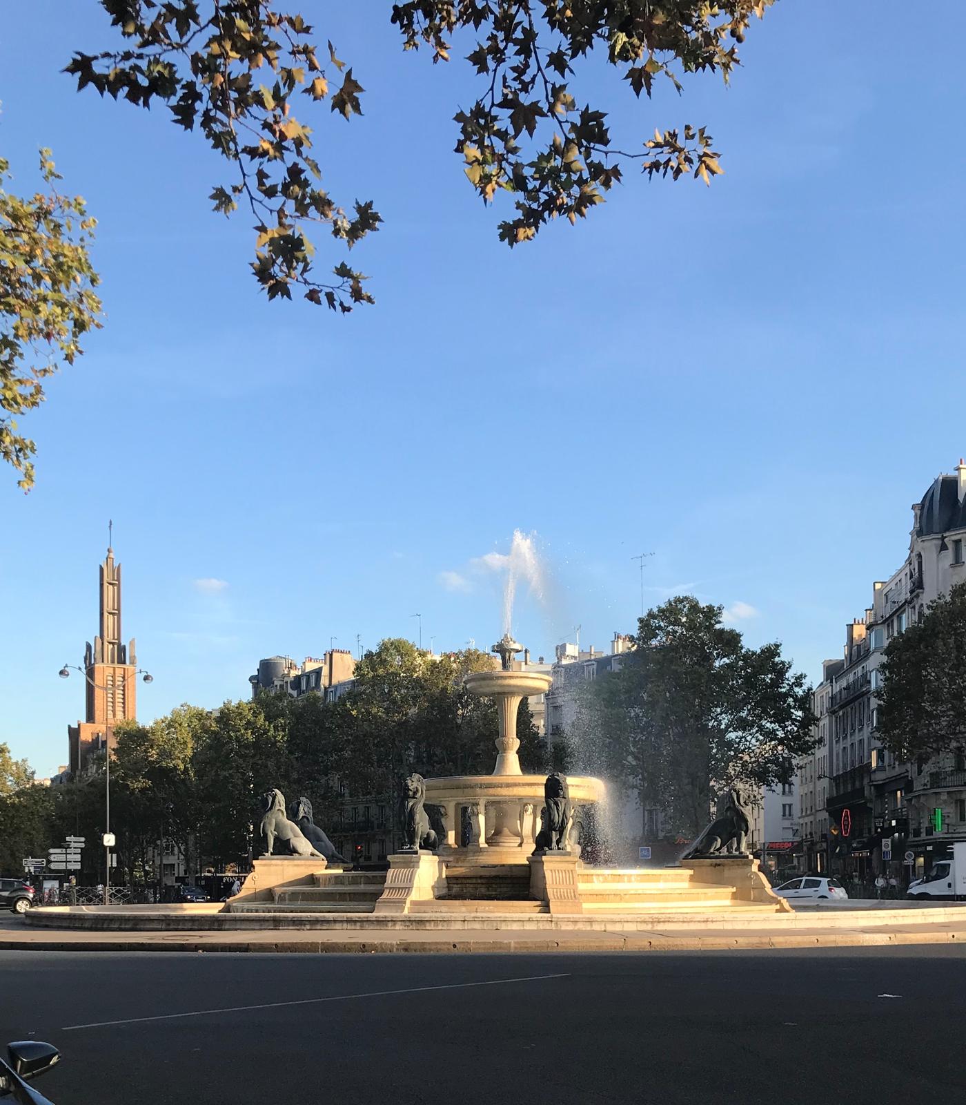 Photo de la place Félix Éboué, Paris 12, France