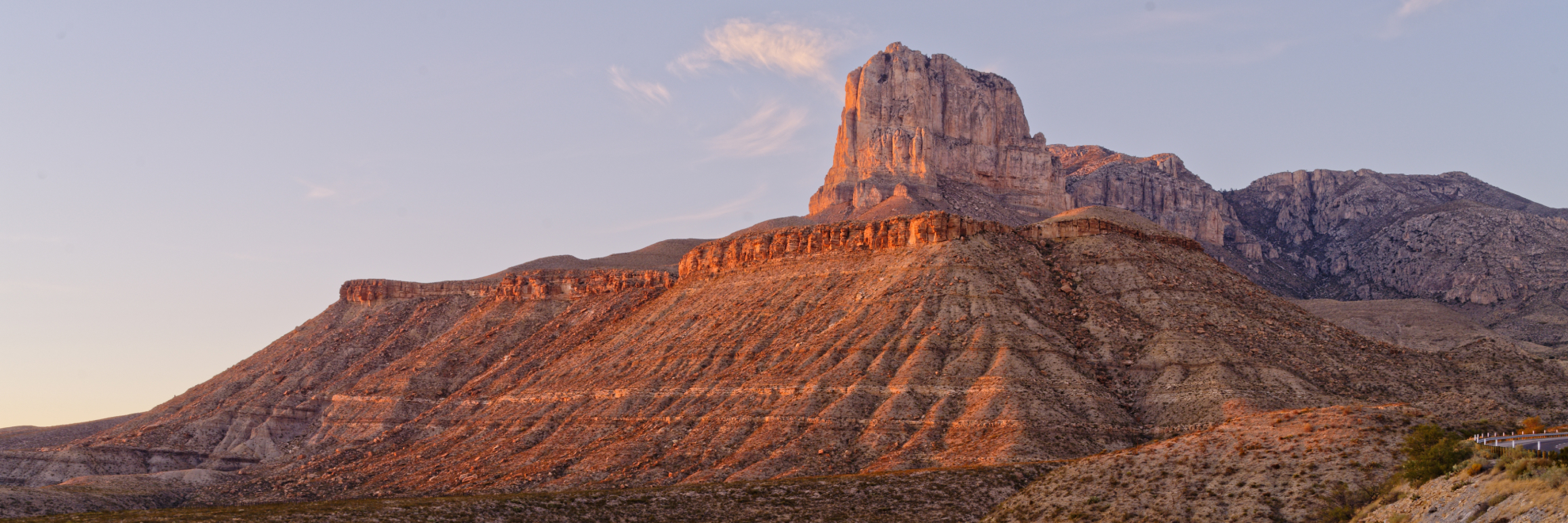 Guadalupe Mountains National Park landscape view
