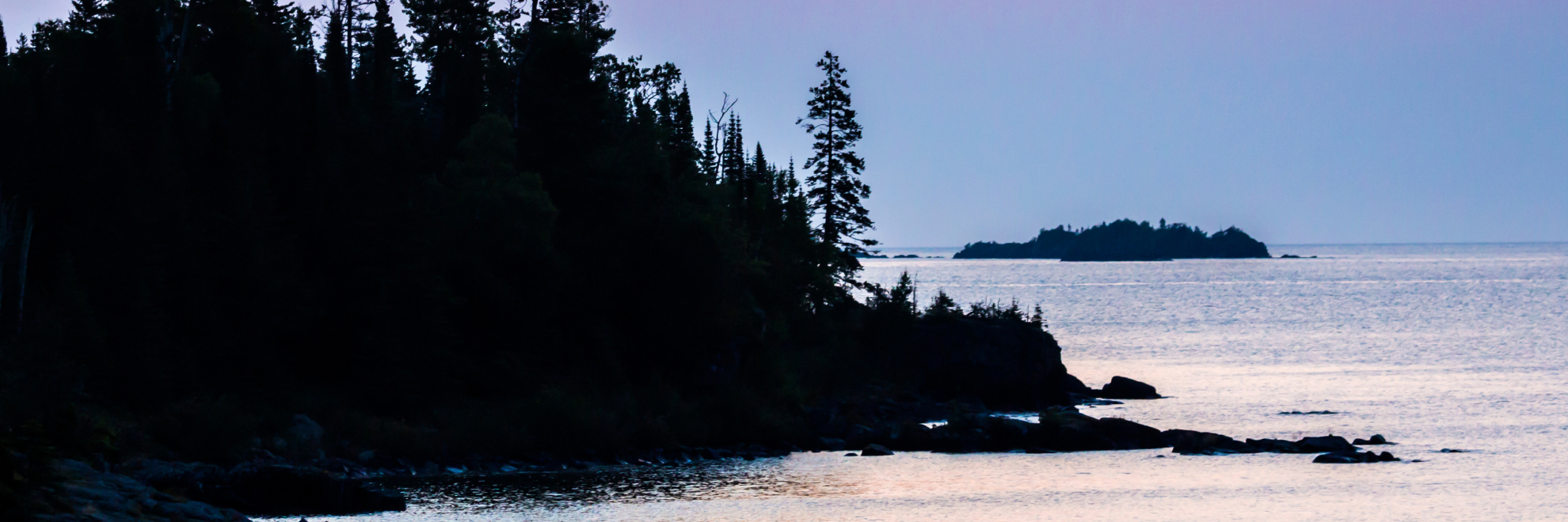 Isle Royale National Park landscape view