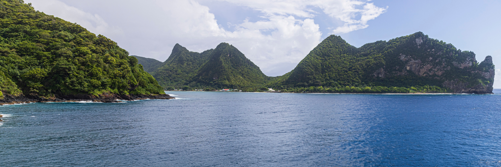 National Park of American Samoa landscape view