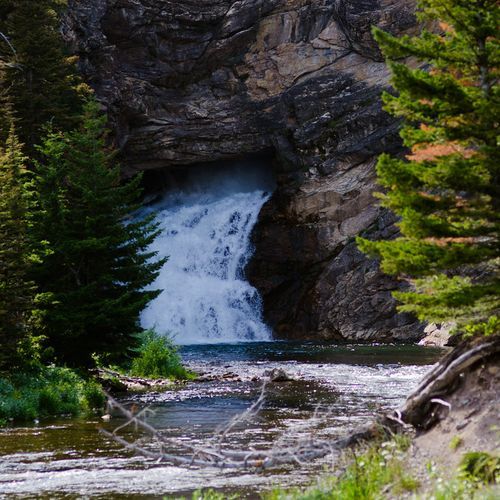 Running Eagle Falls