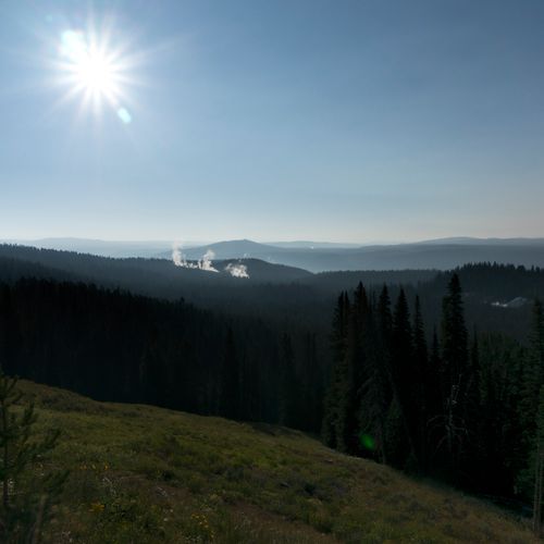 Washburn Hotsprings Overlook