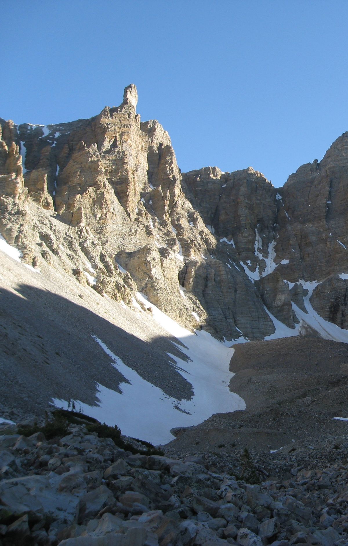 Basin and Range Peaks and Rock Glaciers, Great Basin National Park