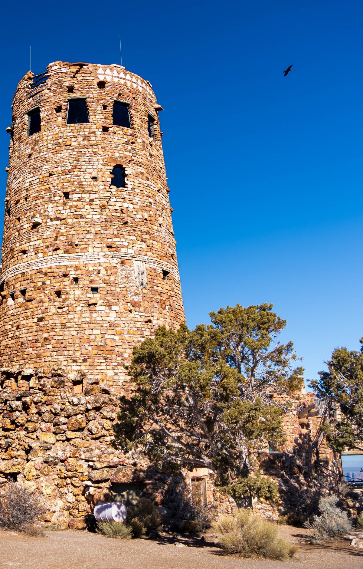 Desert View Drive and the Historic Watchtower, Grand Canyon National Park