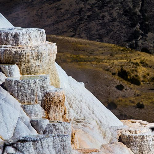 Mammoth Hot Springs Terraces