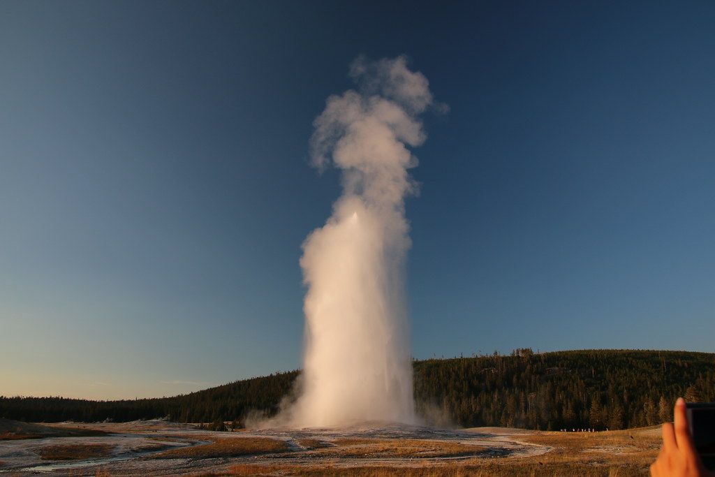 Old Faithful and 10,000 Geothermal Features, Yellowstone National Park