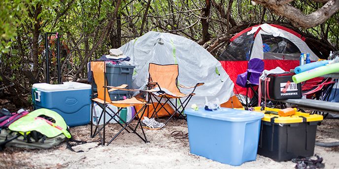Primitive Camping on Garden Key, Dry Tortugas National Park