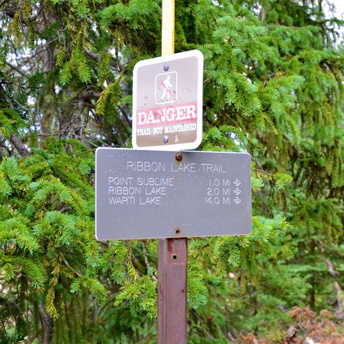 Ribbon Lake trail
