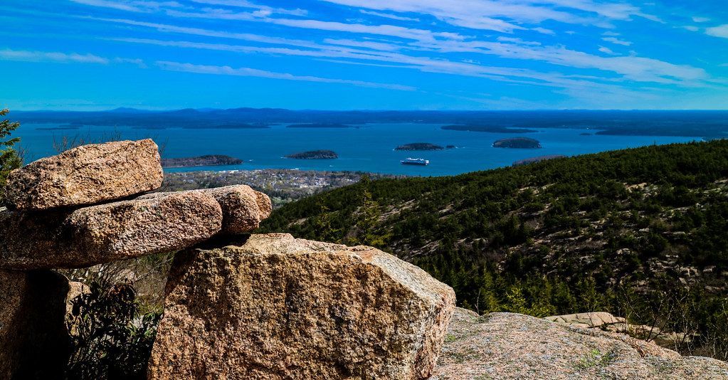Glacier-Carved Peaks and Pink Granite Summits, Acadia National Park